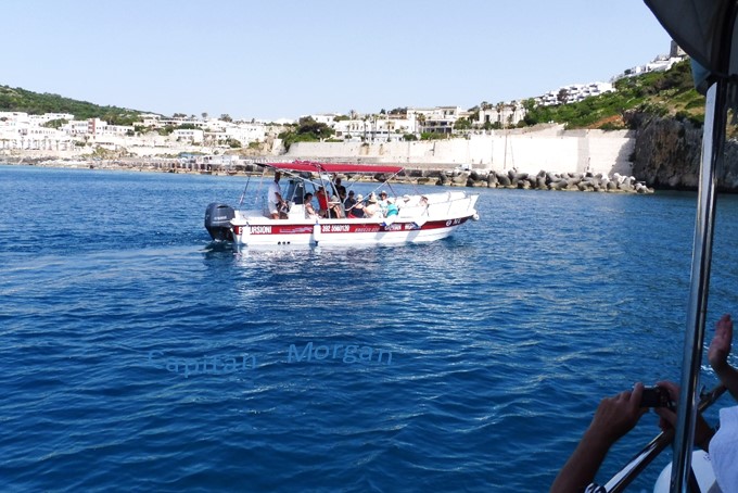 Sei ore in barca lungo la costa da Castro a Otranto 6h