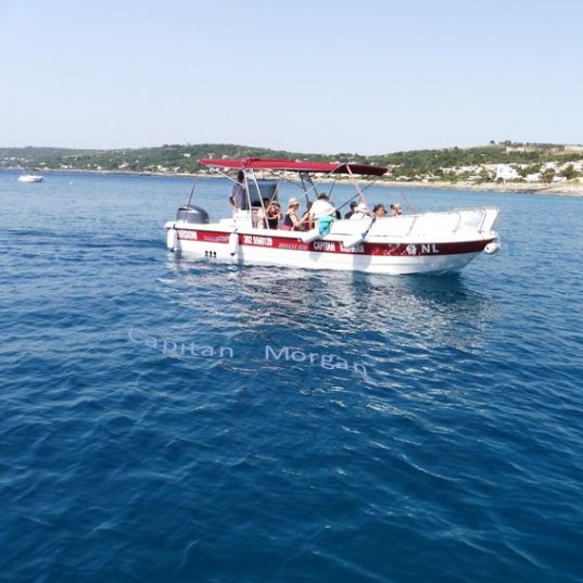 In barca a Castro Marina